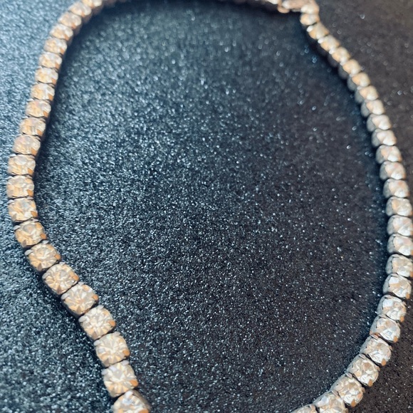 Vintage Sterling ‘Diamond’ Necklace - Picture 10 of 14